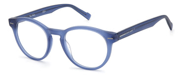 Premium Men Pierre Cardin Eyeglasses: P.C. 6241 - Blue - SpecSMART Eye Clinic (Diagonal View)